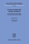 Gornig / Hilpold |  Europas Grundrechte auf dem Prüfstand | Buch |  Sack Fachmedien