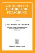 Auge / Bihrer / Gallion |  >Kleine Bischöfe< im Alten Reich. | Buch |  Sack Fachmedien