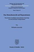 Lissowsky |  Das Menschenrecht auf Reparationen | Buch |  Sack Fachmedien