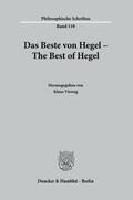 Vieweg |  Das Beste von Hegel - The Best of Hegel. | Buch |  Sack Fachmedien