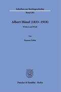 Pohle |  Albert Hänel (1833-1918) | Buch |  Sack Fachmedien