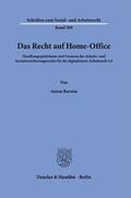 Barrein |  Barrein, A: Recht auf Home-Office | Buch |  Sack Fachmedien