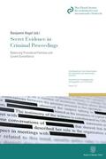 Vogel |  Secret Evidence in Criminal Proceedings | Buch |  Sack Fachmedien