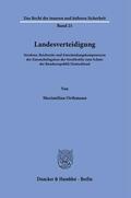 Orthmann |  Landesverteidigung. | Buch |  Sack Fachmedien