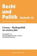 Bull / Ooyen / Wassermann |  Corona - Rechtspolitik im zweiten Jahr. | Buch |  Sack Fachmedien