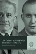 Schmitt / Tielke / Schnur |  Briefwechsel 1951 bis 1983 | Buch |  Sack Fachmedien