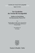 Spahn |  Zur Geschichte des Vereins für Socialpolitik. | Buch |  Sack Fachmedien