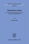 Harke |  Beneficium aetatis. | Buch |  Sack Fachmedien