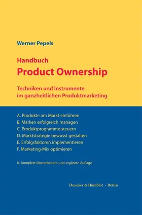Pepels | Handbuch Product Ownership | Buch | 978-3-428-19200-7 | sack.de
