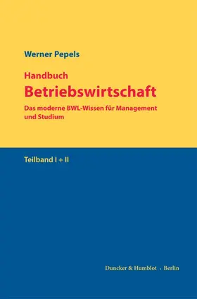 Pepels |  Handbuch Betriebswirtschaft | Buch |  Sack Fachmedien