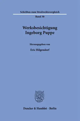 Hilgendorf |  Werksbesichtigung Ingeborg Puppe | Buch |  Sack Fachmedien