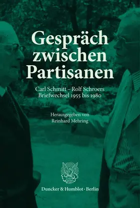 Mehring |  Gespräch zwischen Partisanen | Buch |  Sack Fachmedien