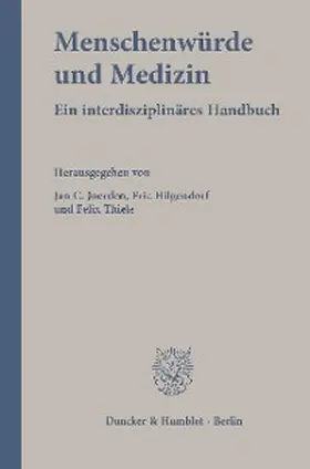 Joerden / Hilgendorf / Thiele | Menschenwürde und Medizin. | E-Book | www.sack.de