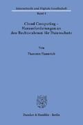 Hennrich |  Cloud Computing – Herausforderungen an den Rechtsrahmen für Datenschutz. | eBook | Sack Fachmedien
