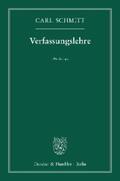 Schmitt |  Verfassungslehre. | eBook | Sack Fachmedien