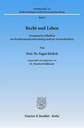 Rehbinder / Ehrlich |  Recht und Leben. | eBook | Sack Fachmedien