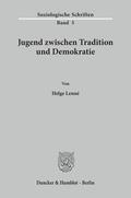 Lenné |  Jugend zwischen Tradition und Demokratie. | eBook | Sack Fachmedien
