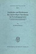 Rohmeyer |  Geschichte und Rechtsnatur der einstweiligen Anordnung im Verwaltungsprozess | eBook | Sack Fachmedien