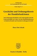 Schenk |  Geschichte und Ordnungstheorie der Handelsfunktionen. | eBook | Sack Fachmedien