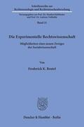 Beutel |  Die Experimentelle Rechtswissenschaft. | eBook | Sack Fachmedien