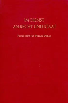 Schneider / Götz |  Im Dienst an Recht und Staat. | eBook | Sack Fachmedien