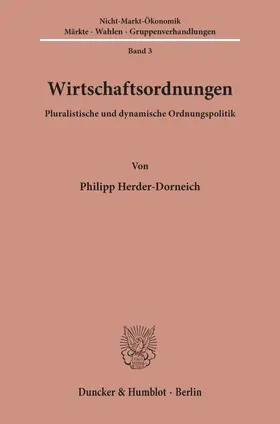Herder-Dorneich |  Wirtschaftsordnungen. | eBook | Sack Fachmedien