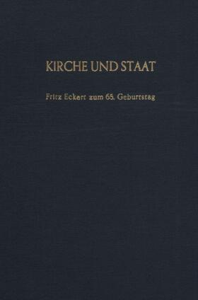 Schambeck | Kirche und Staat. | E-Book | sack.de