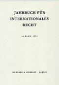Delbrück / Hofmann / Zimmermann |  Jahrbuch für Internationales Recht | eBook | Sack Fachmedien