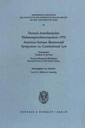 Kewenig |  Deutsch-Amerikanisches Verfassungsrechtssymposium 1976. | eBook | Sack Fachmedien