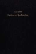 Ackermann / Bettermann / Albers |  Aus dem Hamburger Rechtsleben. | eBook | Sack Fachmedien