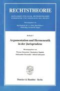 Peczenik / Schramm / Opalek |  Argumentation und Hermeneutik in der Jurisprudenz. | eBook | Sack Fachmedien