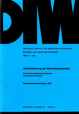  Abschwächung der Wachstumsimpulse. | eBook | Sack Fachmedien