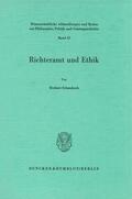Schambeck |  Richteramt und Ethik. | eBook | Sack Fachmedien