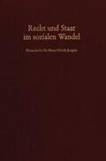 Achterberg / Wyduckel / Krawietz |  Recht und Staat im sozialen Wandel. | eBook | Sack Fachmedien