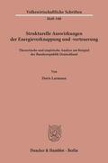 Larmann |  Strukturelle Auswirkungen der Energieverknappung und -verteuerung. | eBook | Sack Fachmedien