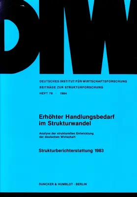 Erhöhter Handlungsbedarf im Strukturwandel. | E-Book | www.sack.de