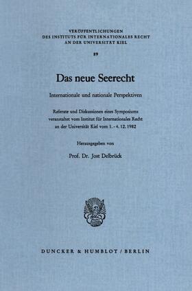 Delbrück | Das neue Seerecht. | E-Book | sack.de