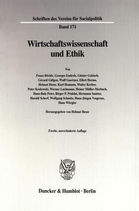 Hesse | Wirtschaftswissenschaft und Ethik. | E-Book | sack.de