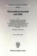 Hesse |  Wirtschaftswissenschaft und Ethik. | eBook | Sack Fachmedien