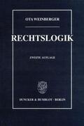 Weinberger |  Rechtslogik. | eBook | Sack Fachmedien