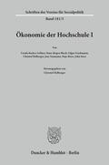 Helberger |  Ökonomie der Hochschule I. | eBook | Sack Fachmedien