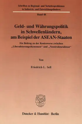 Sell |  Geld- und Währungspolitik in Schwellenländern, am Beispiel der ASEAN-Staaten. | eBook | Sack Fachmedien