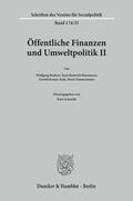 Schmidt |  Öffentliche Finanzen und Umweltpolitik II. | eBook | Sack Fachmedien