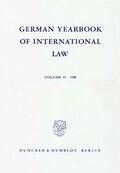 Delbrück / Hofmann / Zimmermann |  German Yearbook of International Law / Jahrbuch für Internationales Recht | eBook | Sack Fachmedien