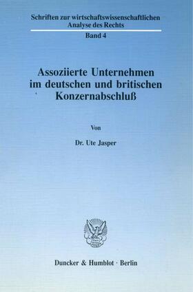 Jasper |  Assoziierte Unternehmen im deutschen und britischen Konzernabschluß. | eBook | Sack Fachmedien