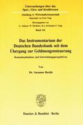 Beckh |  Das Instrumentarium der Deutschen Bundesbank seit dem Übergang zur Geldmengensteuerung. | eBook | Sack Fachmedien