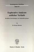Martens |  Explorative Analysen zeitlicher Verläufe. | eBook | Sack Fachmedien