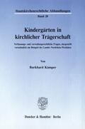 Kämper |  Kindergärten in kirchlicher Trägerschaft. | eBook | Sack Fachmedien