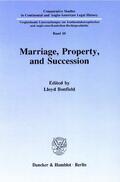 Bonfield |  Marriage, Property and Succession | eBook | Sack Fachmedien