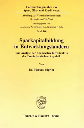 Pilgrim | Sparkapitalbildung in Entwicklungsländern. | E-Book | www.sack.de